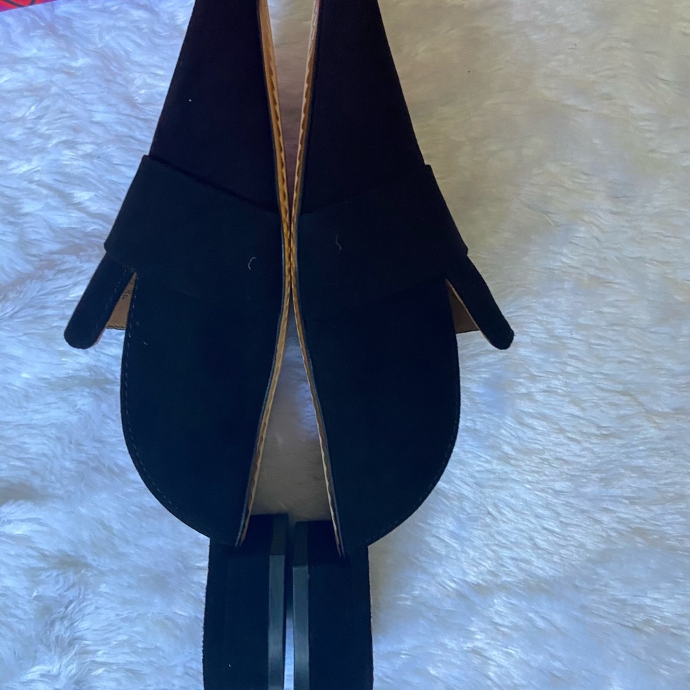 Tory Burch Rosalind Pointed-toe Suede Mules - Picture 5 of 10